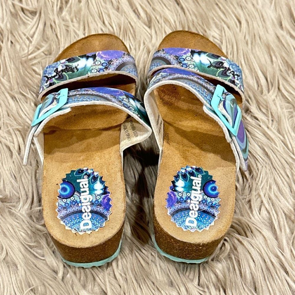 Desigual wedge platform sandals - Picture 4 of 12